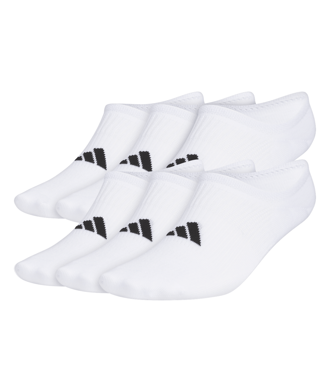 adidas Men's Superlite 3.0 6-Pack Super No Show Sock Unisex Accessories Socks