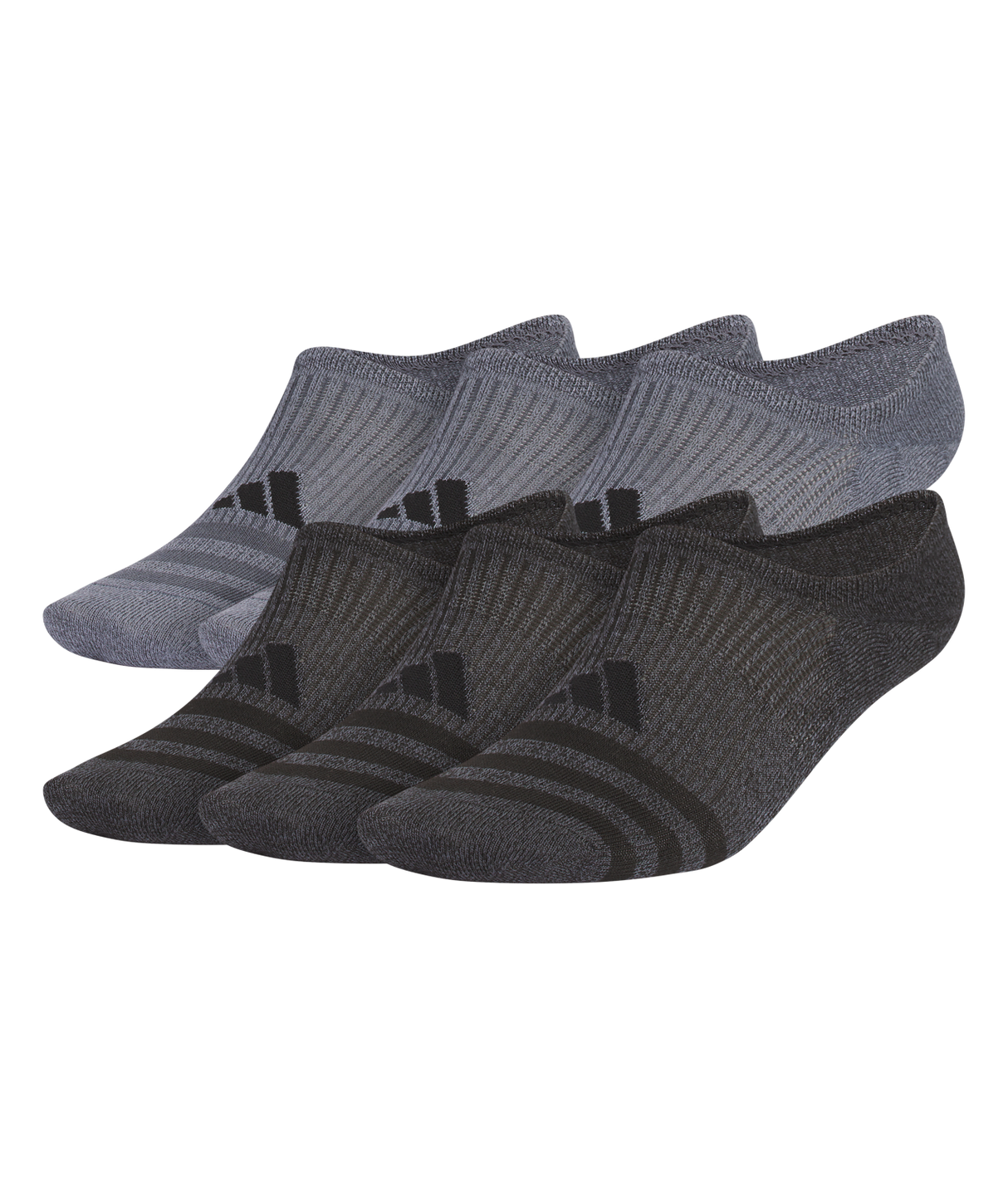 adidas Men's Superlite 3.0 6-Pack Super No Show Sock Unisex Accessories Socks