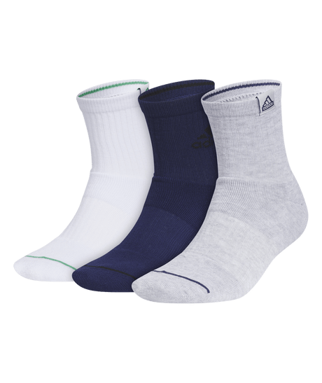 adidas Men's Cushioned Sport 3.0 High Quarter Sock 3 Pairs Unisex Accessories Socks