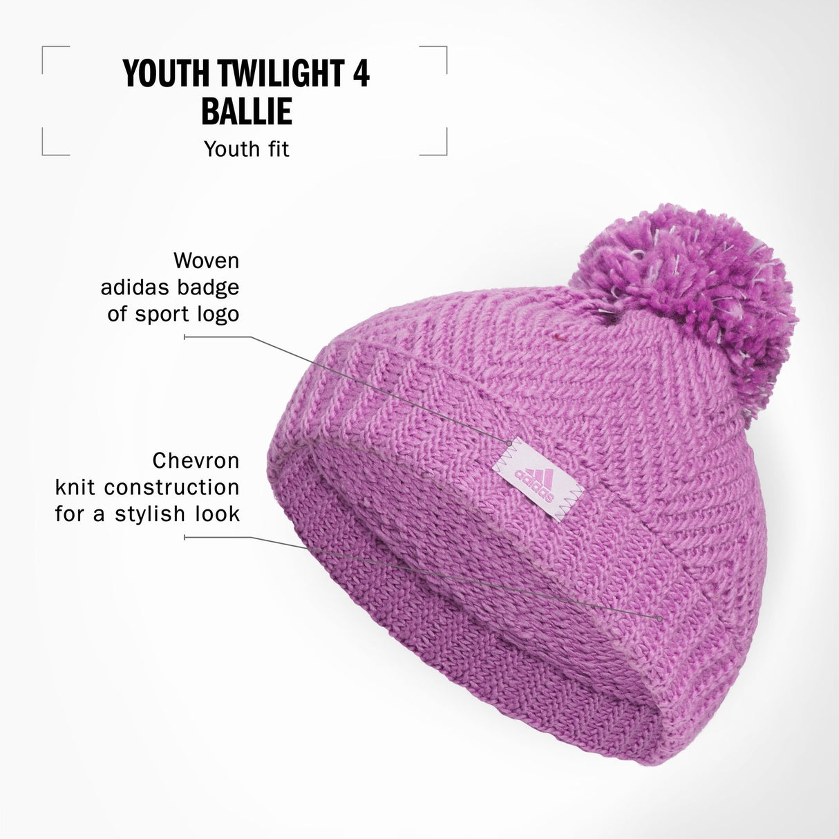 adidas Youth Twilight 4 Ballie Unisex Accessories Hats & Caps