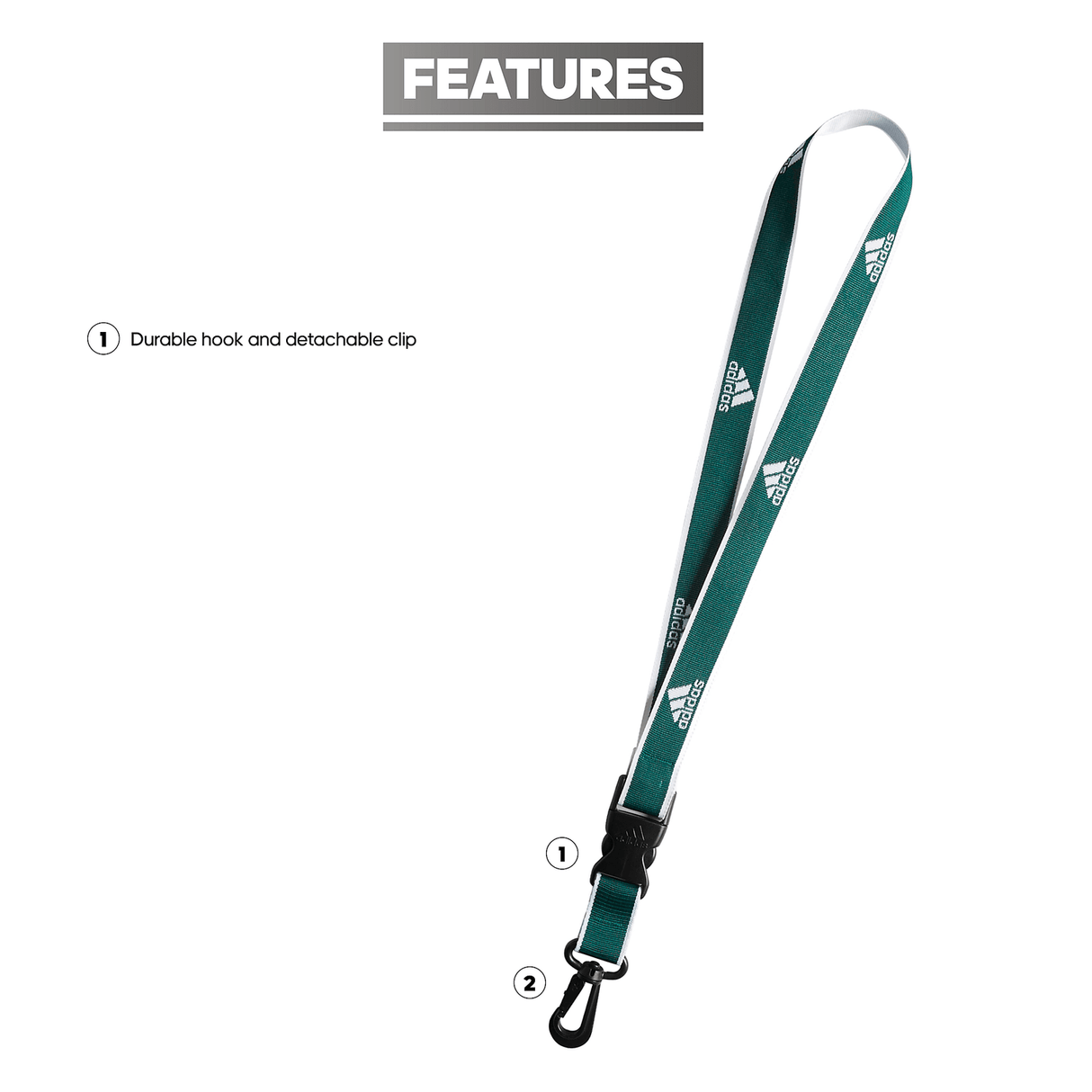 adidas Interval Lanyard Sports Equipment All