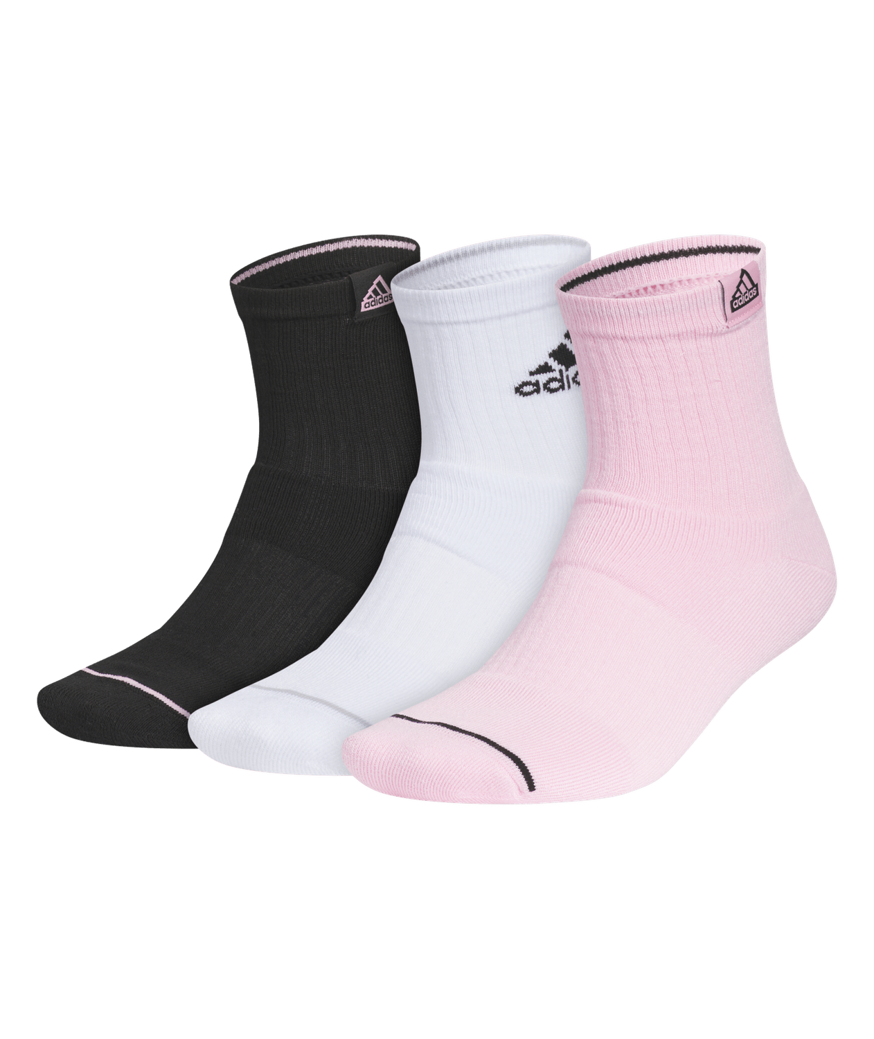 adidas Men's Cushioned Sport 3.0 High Quarter Sock 3 Pairs Unisex Accessories Socks