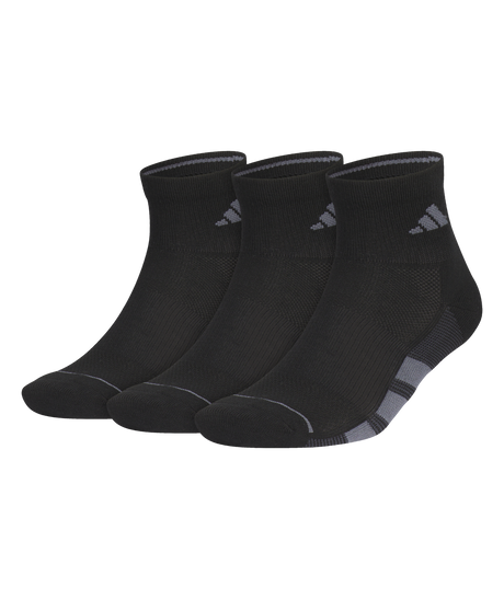 adidas Men's All Day Training 3-Pack Quarter Socks Unisex Accessories Socks