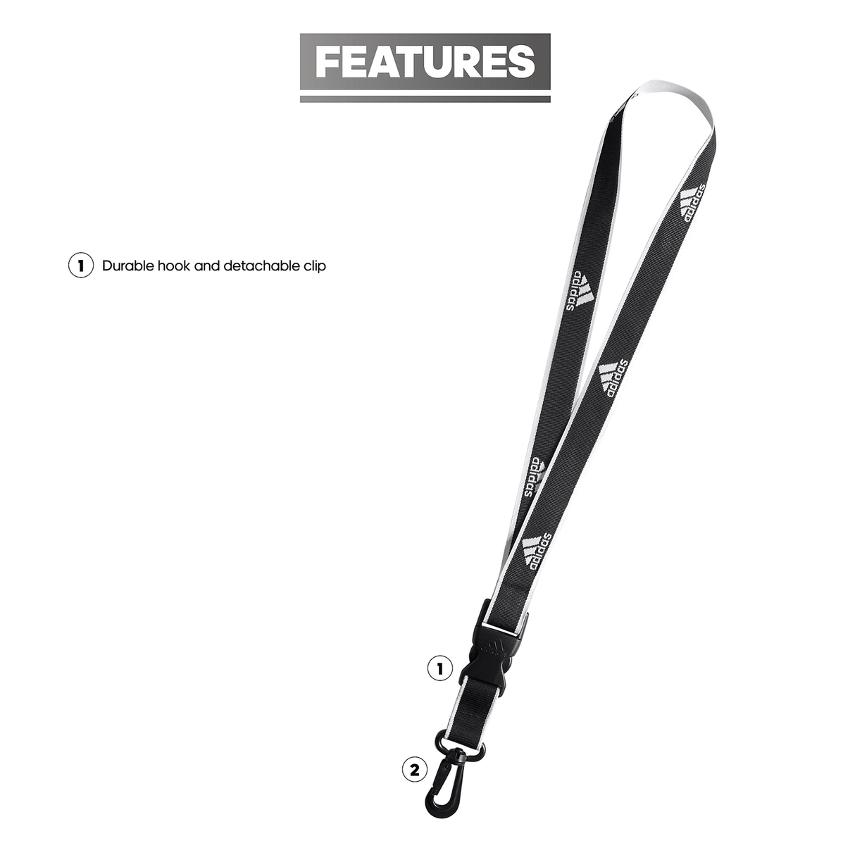 adidas Interval Lanyard Sports Equipment All