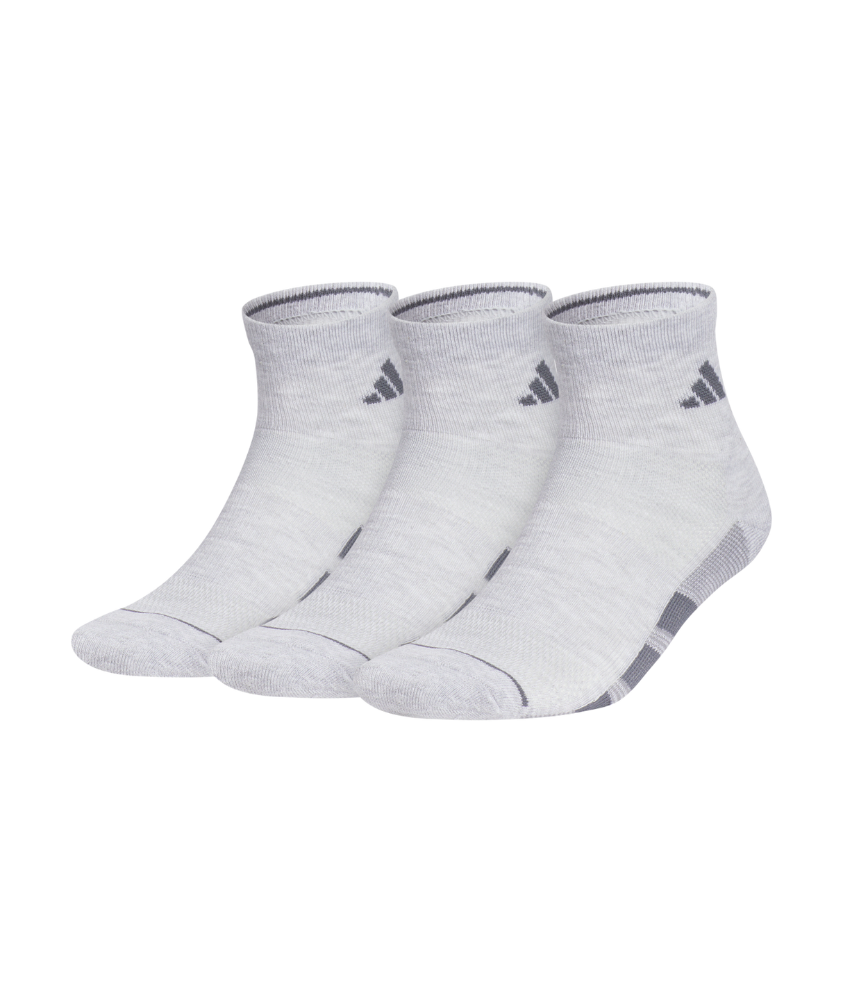 adidas Men's All Day Training 3-Pack Quarter Socks Unisex Accessories Socks