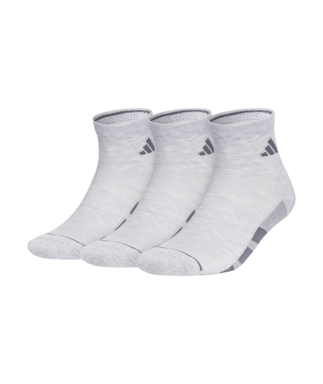 adidas Men's All Day Training 3-Pack Quarter Socks Unisex Accessories Socks