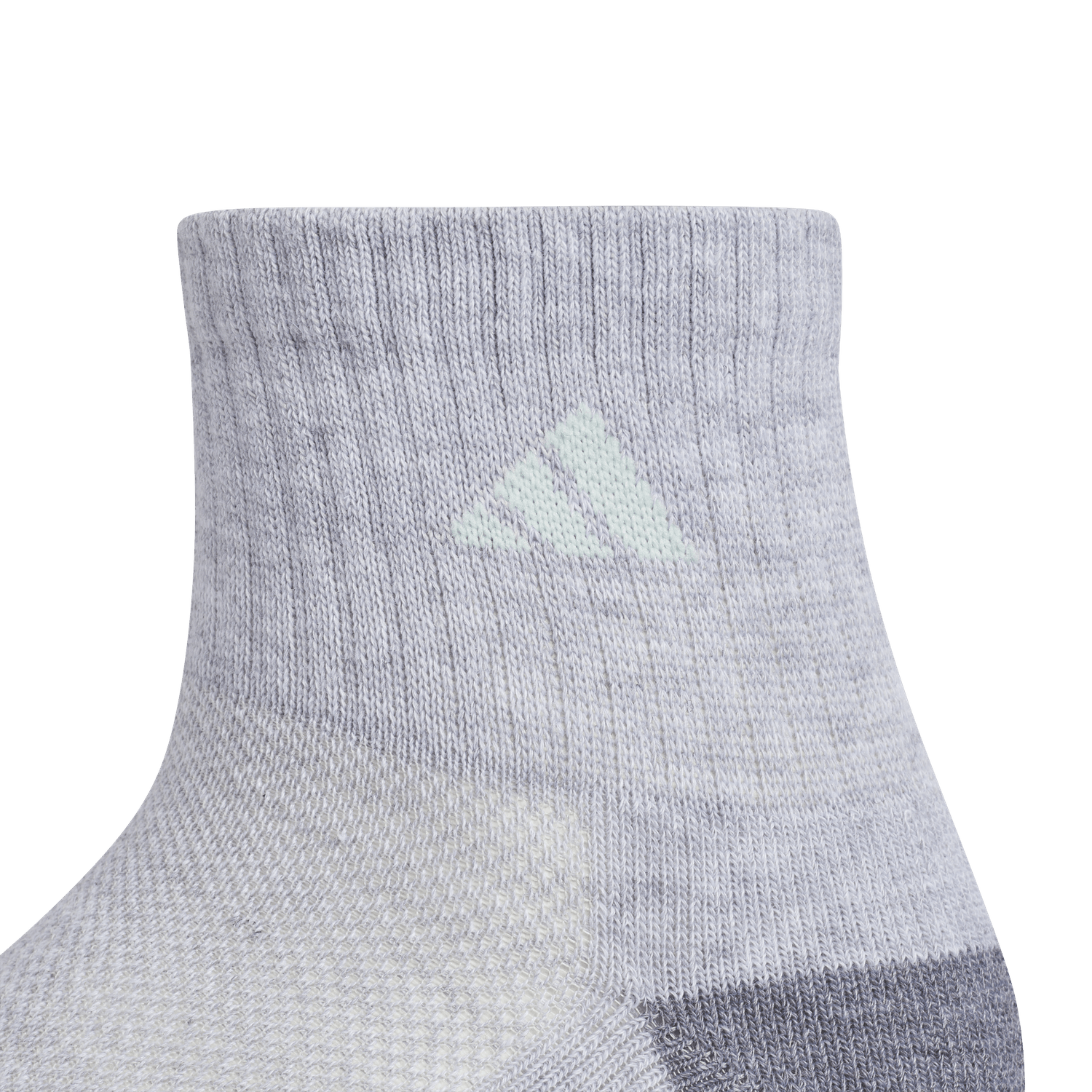 adidas Girls' Athletic Cushioned 6-Pack Quarter Socks Unisex Accessories Socks