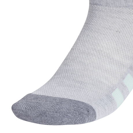 adidas Girls' Athletic Cushioned 6-Pack Quarter Socks Unisex Accessories Socks
