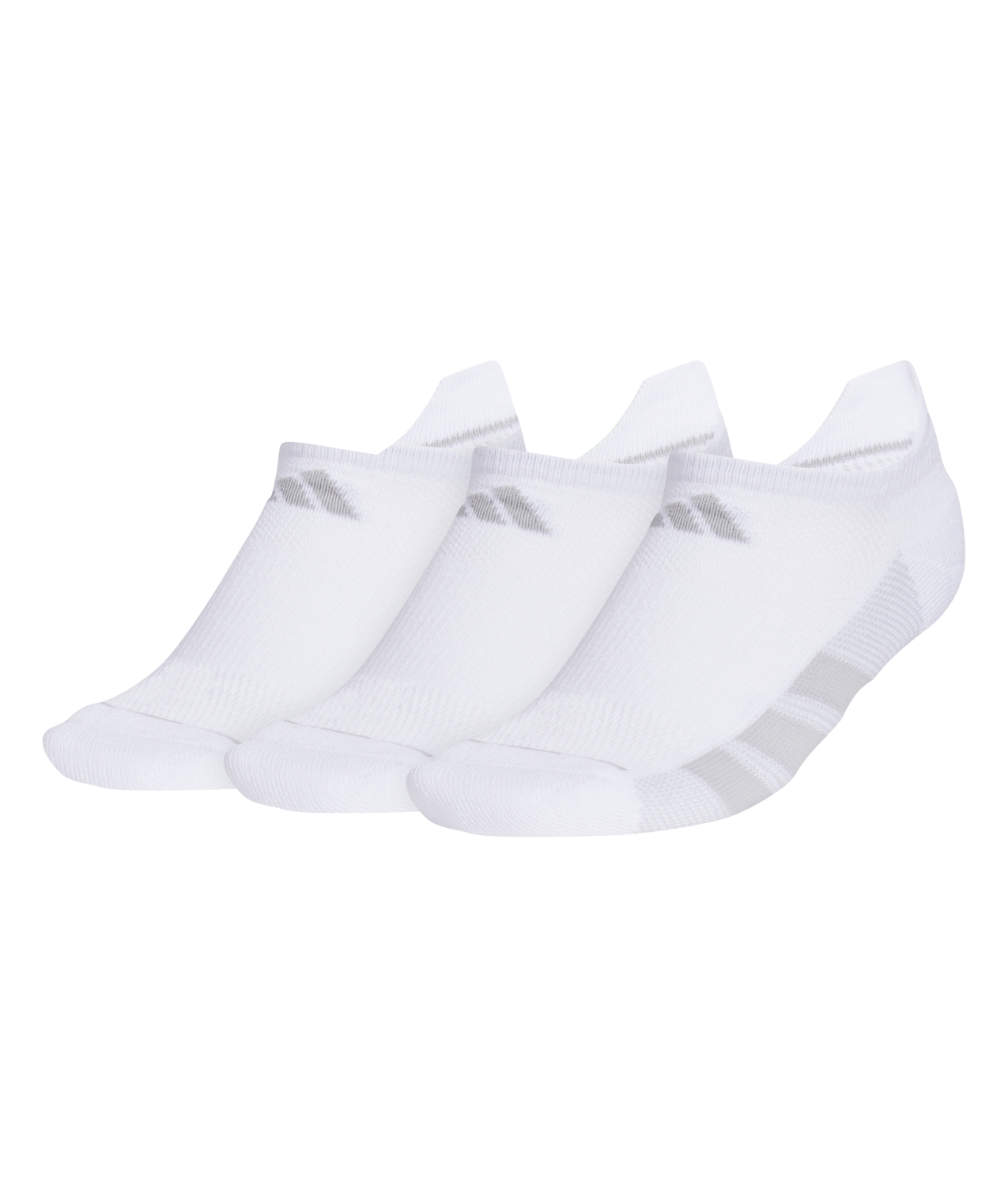 adidas Women's All Day Training 3-Pack No Show Socks Unisex Accessories Socks