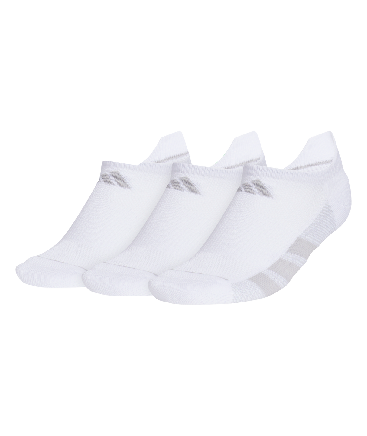 adidas Women's All Day Training 3-Pack No Show Socks Unisex Accessories Socks