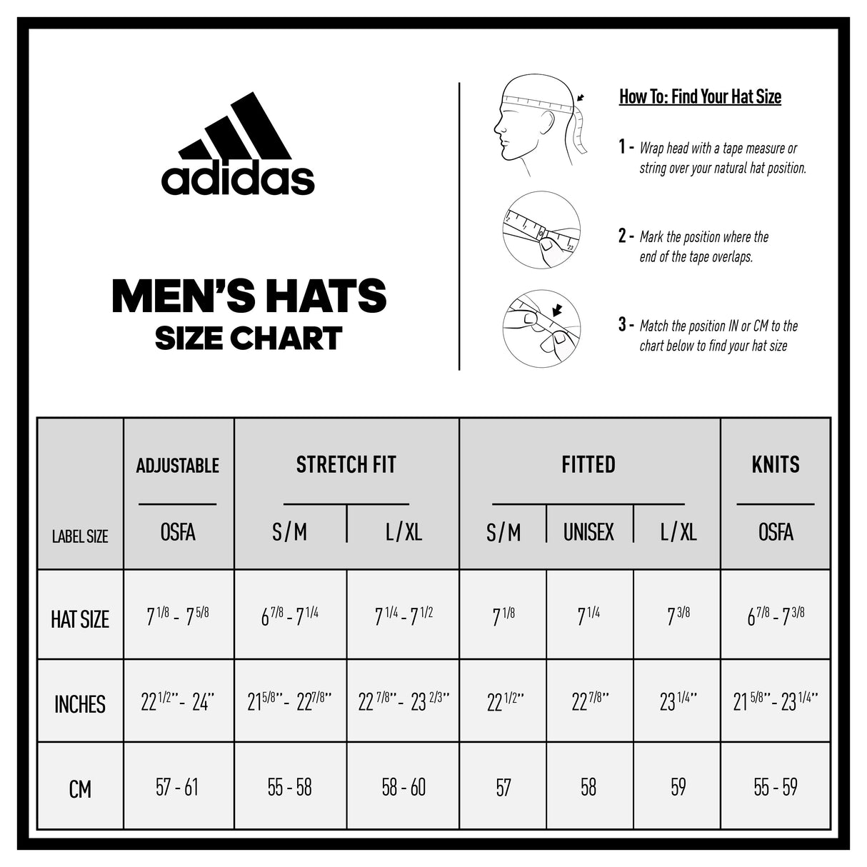 adidas Men's Midrange Snapback Hat Unisex Accessories Hats & Caps