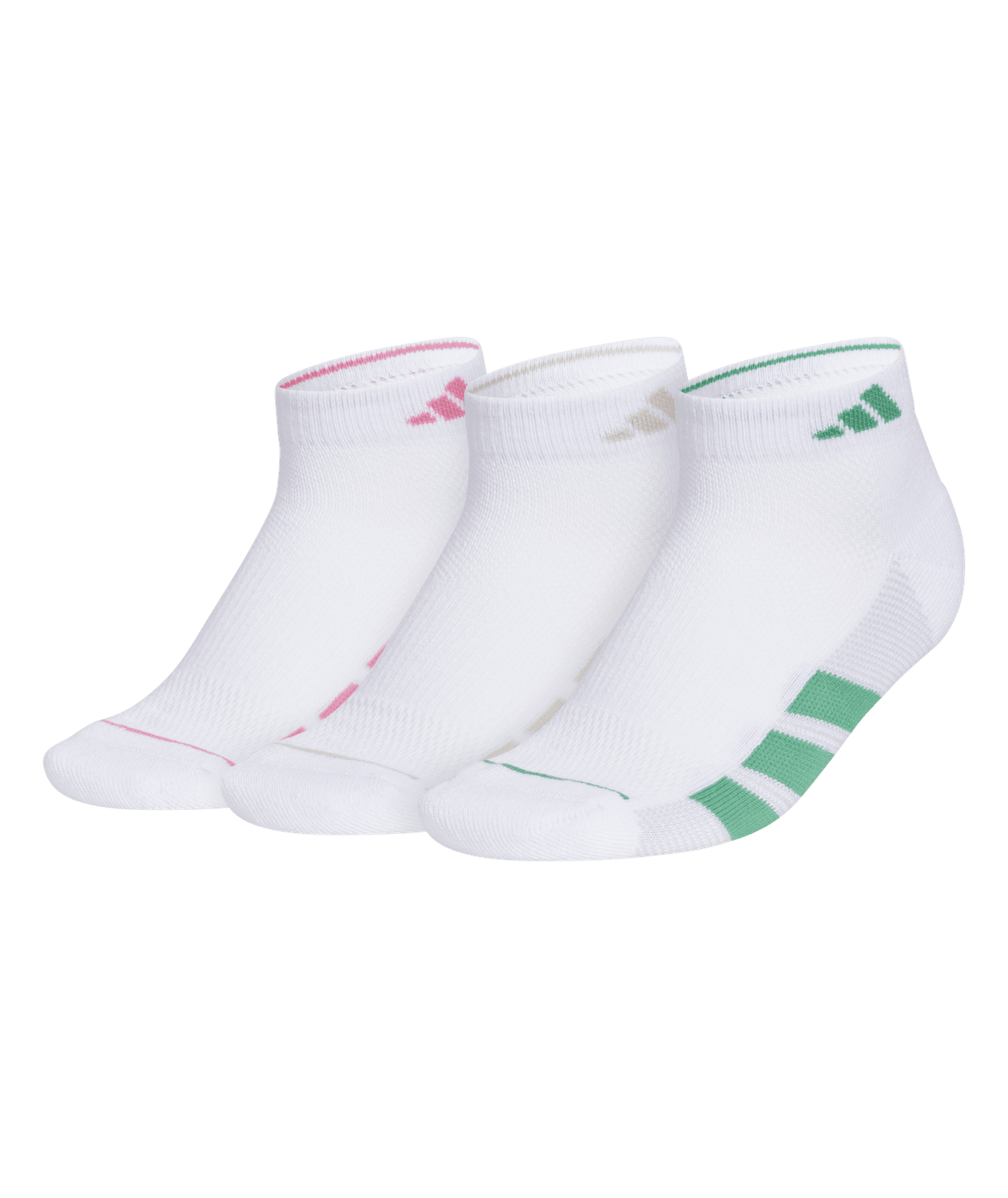 adidas Women's All Day Training 3-Pack Low Cut Socks Unisex Accessories Socks