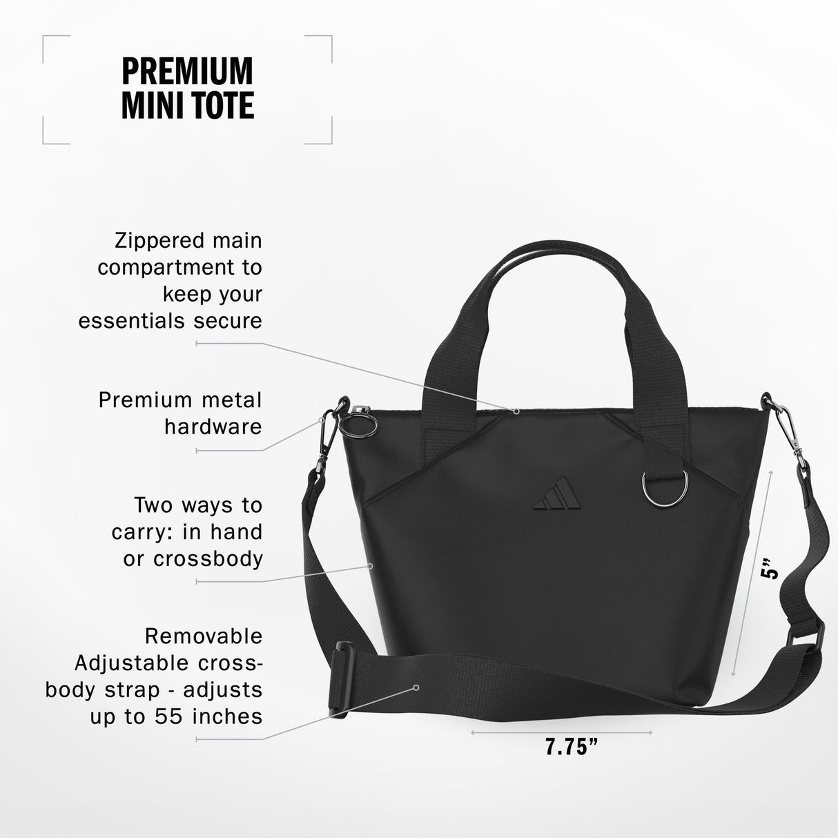adidas Premium Mini Tote Unisex Accessories Bags & Backpacks