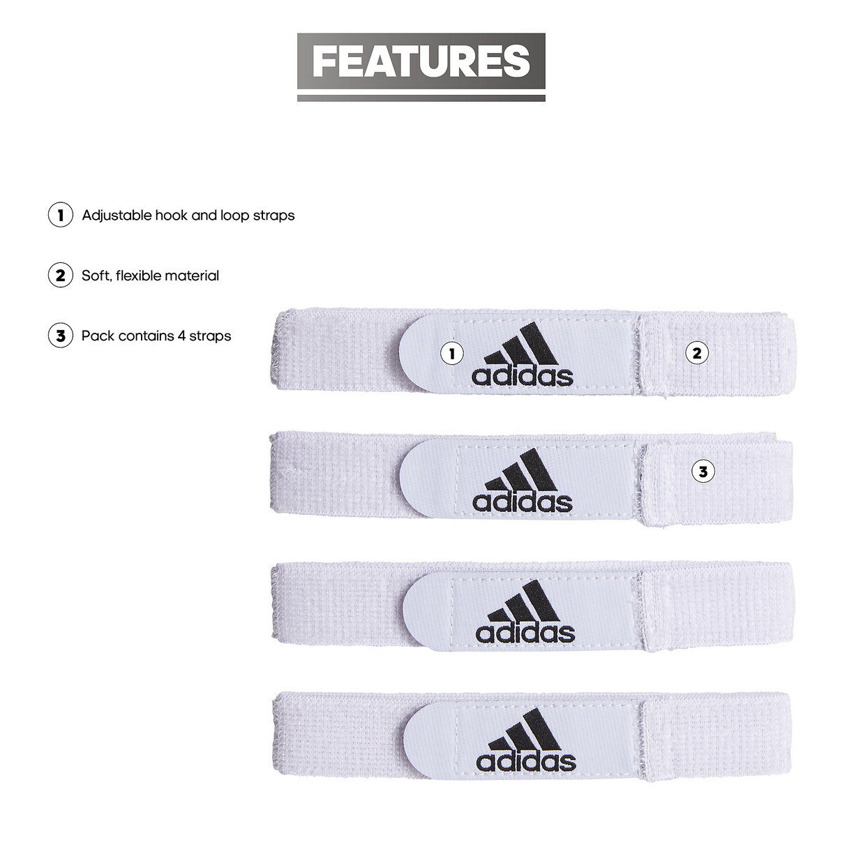adidas Soccer Shin Guard Strap-2
