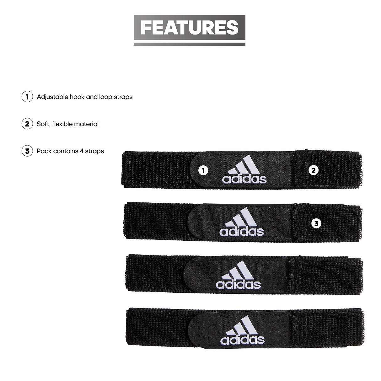 adidas Soccer Shin Guard Strap-2