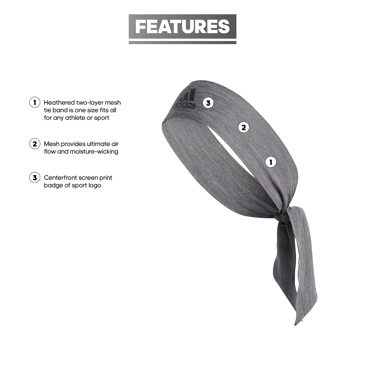 adidas Alphaskin Plus Tie Headband-2