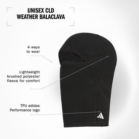 adidas Unisex CLD Weather Balaclava Unisex Accessories Hats & Caps