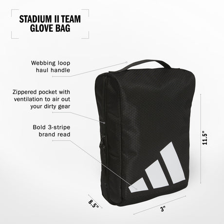 adidas Stadium II Team Glove Bag Soccer Bags All
