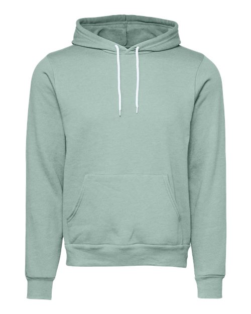 BELLA + CANVAS Unisex Sponge Fleece Pullover Hoodie BC3719 Mens Apparel Sweatshirts & Fleece