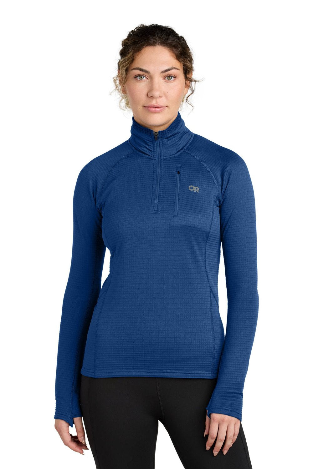 Outdoor Research Women's Tech Grid 1/4-Zip Fleece OR322263 Womens Apparel Jackets & Vests