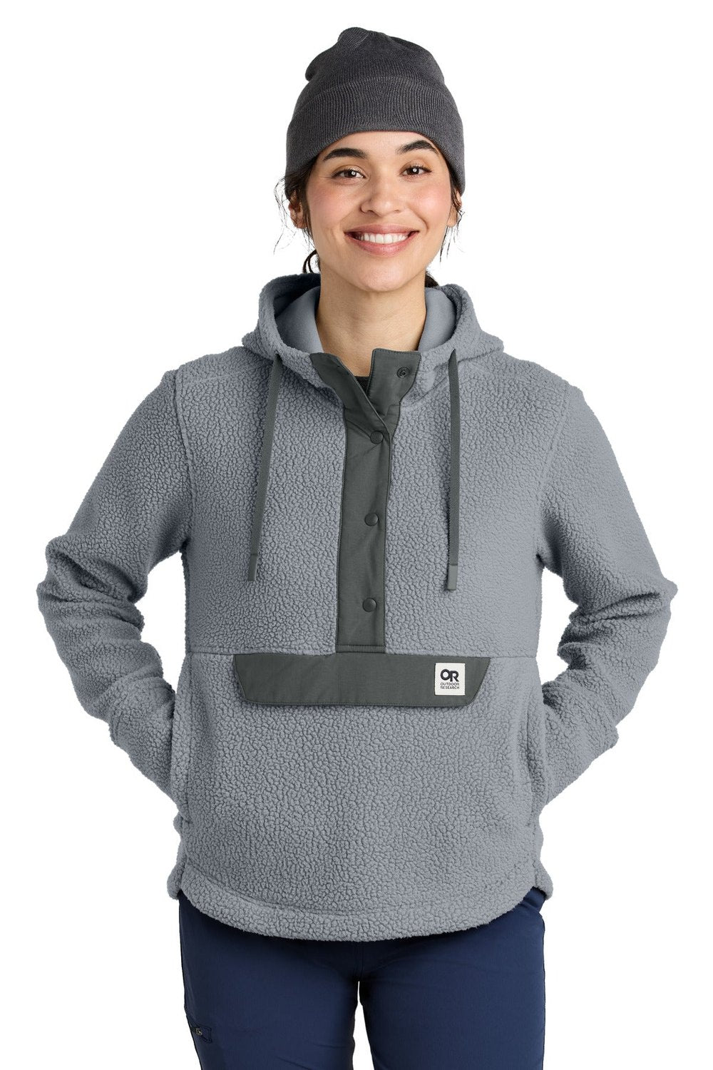 Outdoor Research Women's Packwood Fleece Pullover Hoodie OR322268 Womens Apparel Jackets & Vests