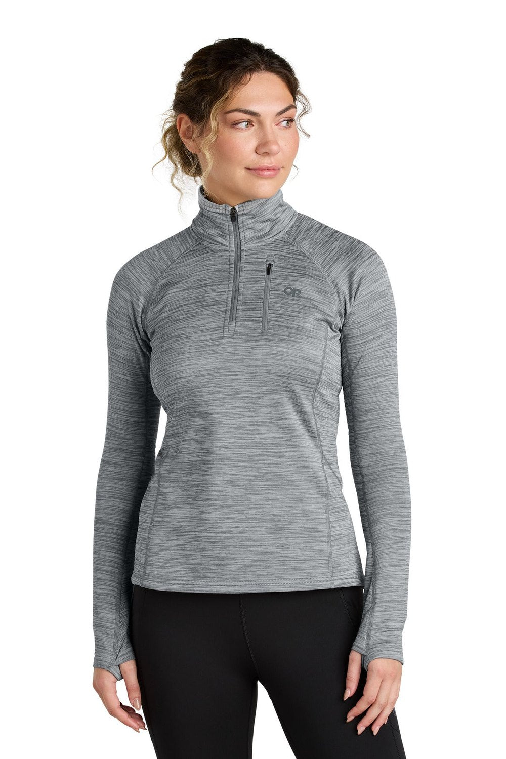 Outdoor Research Women's Tech Grid 1/4-Zip Fleece OR322263 Womens Apparel Jackets & Vests
