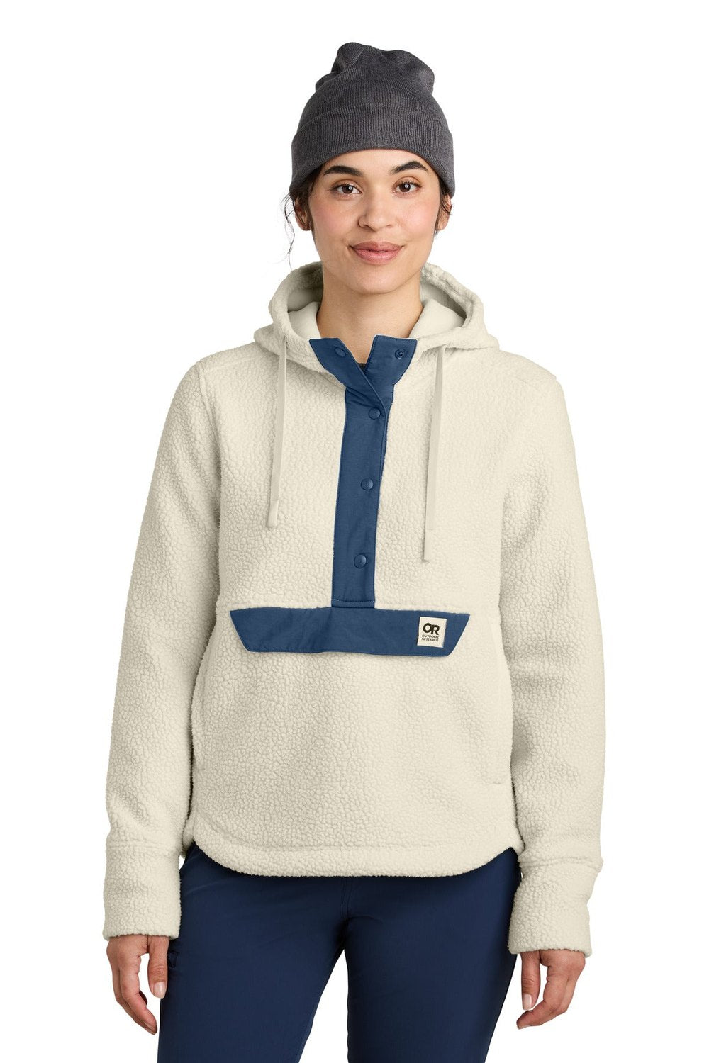 Outdoor Research Women's Packwood Fleece Pullover Hoodie OR322268 Womens Apparel Jackets & Vests