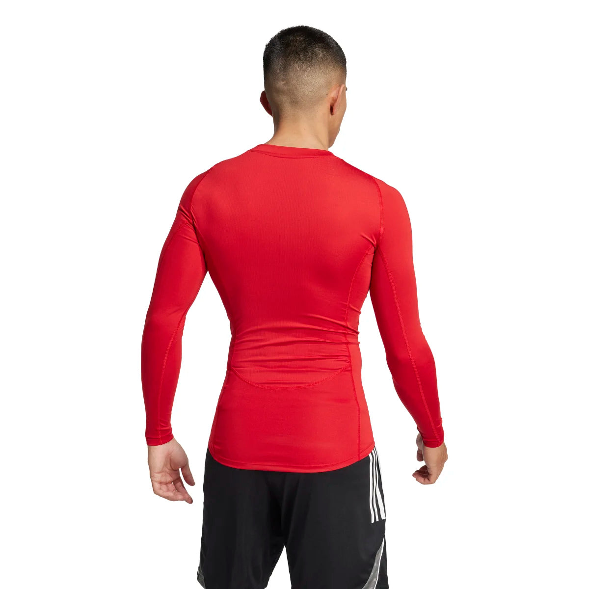 adidas Men's Techfit Aeroready Long-Sleeve Training T-Shirt Soccer Uniforms & Apparel All