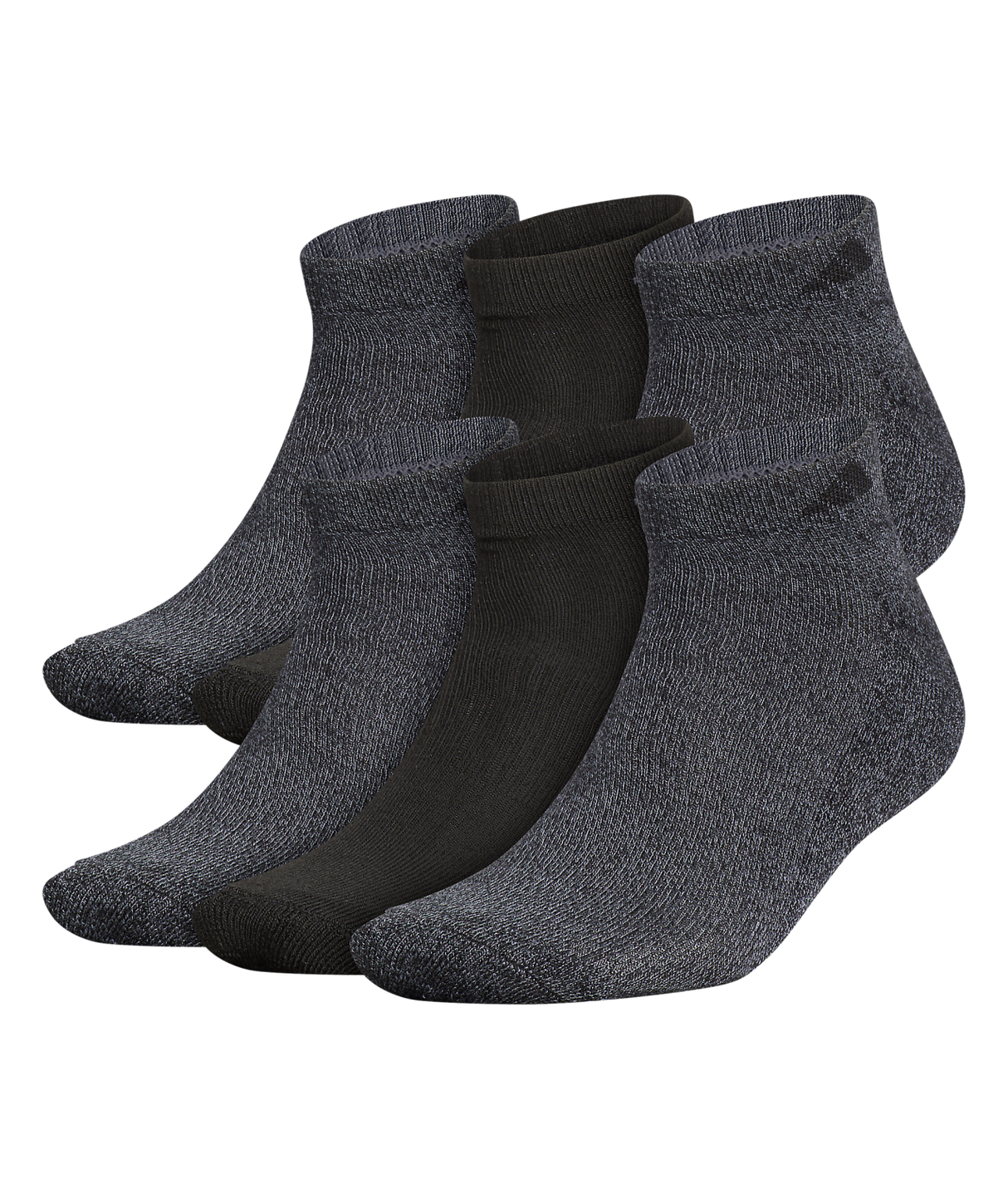 adidas Men's Athletic Cushioned Low Cut Socks (6-Pack)-1