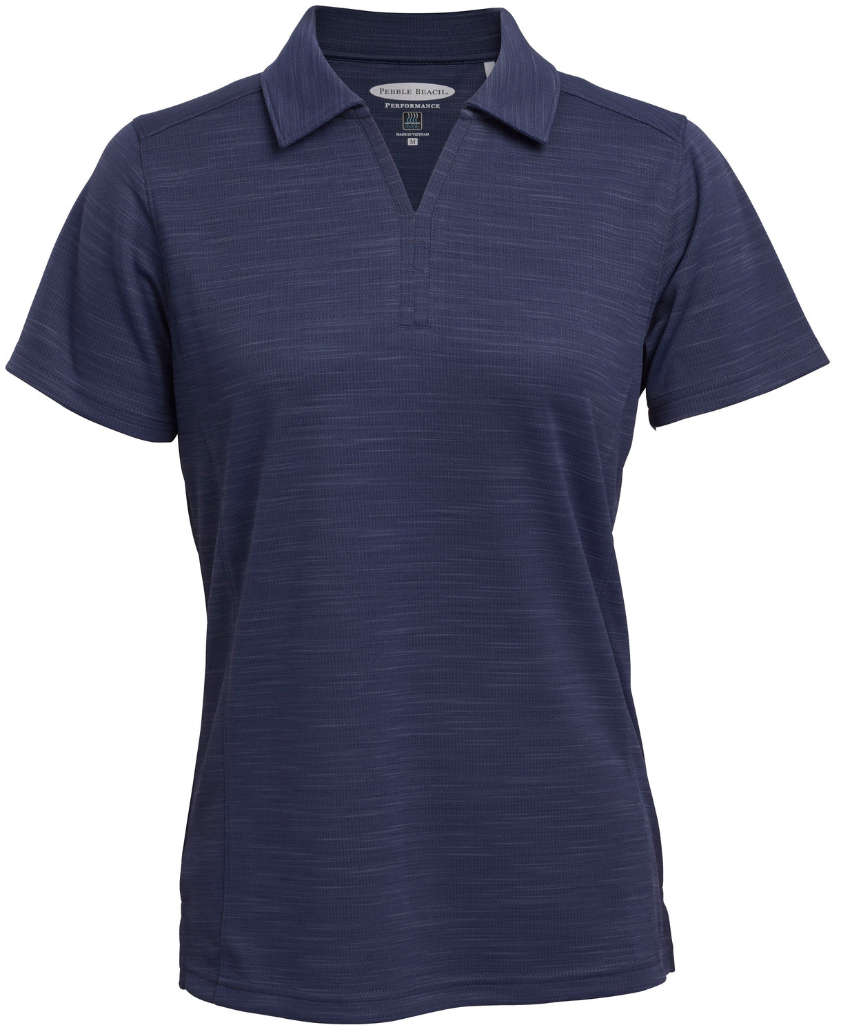 Pebble Beach Women's Space Dye Polo Womens Apparel Shirts & Tops
