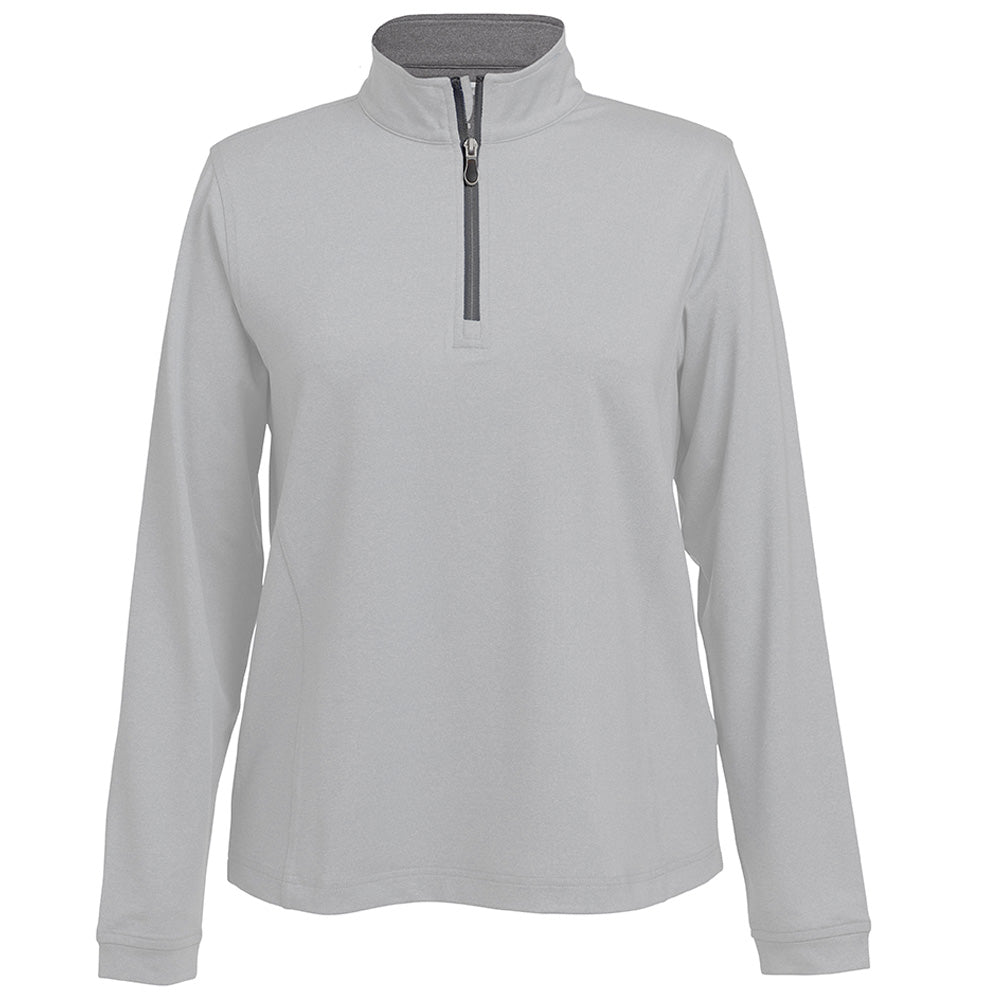 Pebble Beach Women's Smooth Jersey 1/4 Zip Pullover Womens Apparel Sweatshirts & Fleece