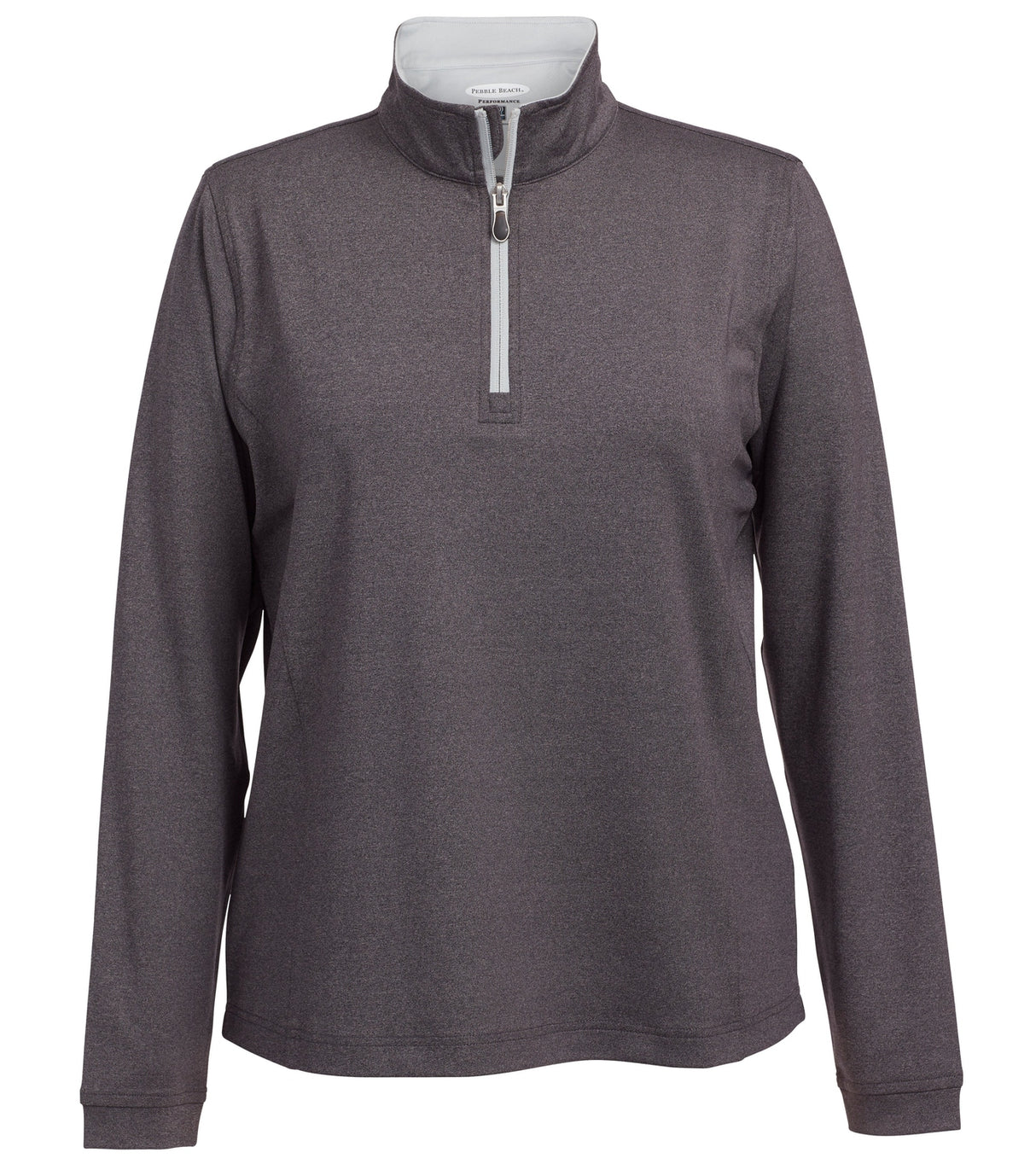 Pebble Beach Women's Smooth Jersey 1/4 Zip Pullover Womens Apparel Sweatshirts & Fleece