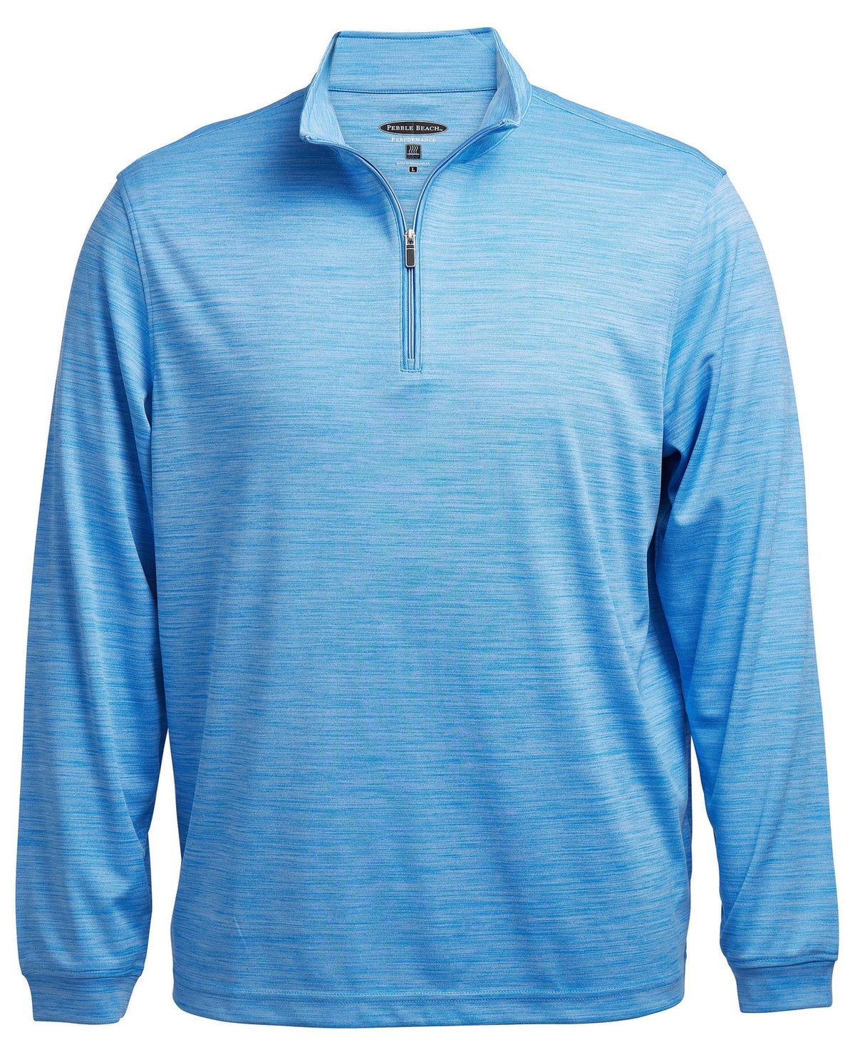 Pebble Beach Men's Heather 1/4 Zip Pullover Mens Apparel Sweatshirts & Fleece
