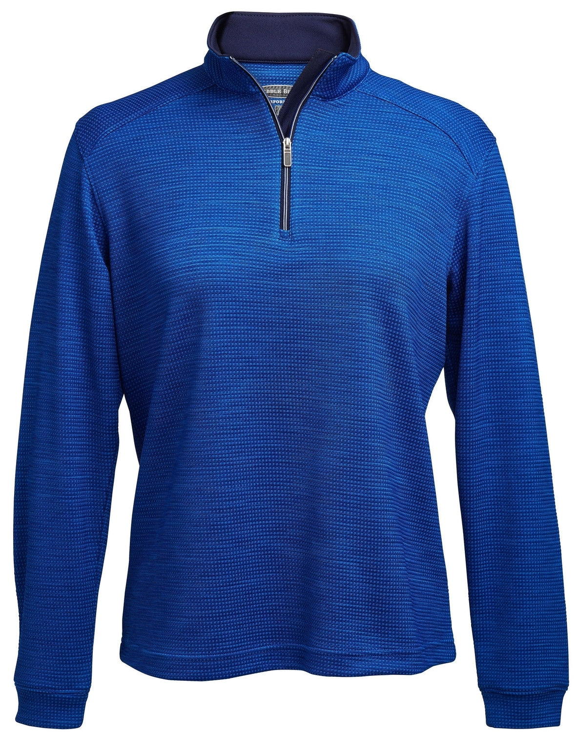 Pebble Beach Women's Waffle Texture 1/4 Zip Pullover Womens Apparel Sweatshirts & Fleece