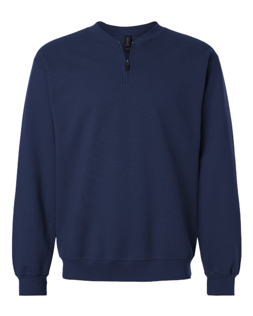 Gildan Unisex Softstyle Midweight Fleece 1/4-Zip SF008 Mens Apparel Sweatshirts & Fleece
