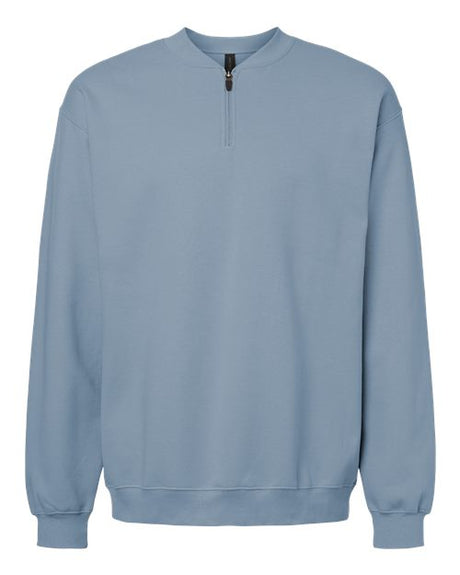 Gildan Unisex Softstyle Midweight Fleece 1/4-Zip SF008 Mens Apparel Sweatshirts & Fleece