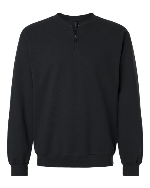 Gildan Unisex Softstyle Midweight Fleece 1/4-Zip SF008 Mens Apparel Sweatshirts & Fleece