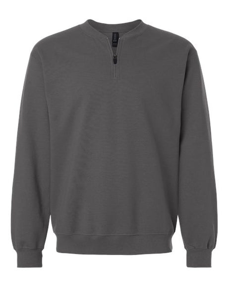 Gildan Unisex Softstyle Midweight Fleece 1/4-Zip SF008 Mens Apparel Sweatshirts & Fleece