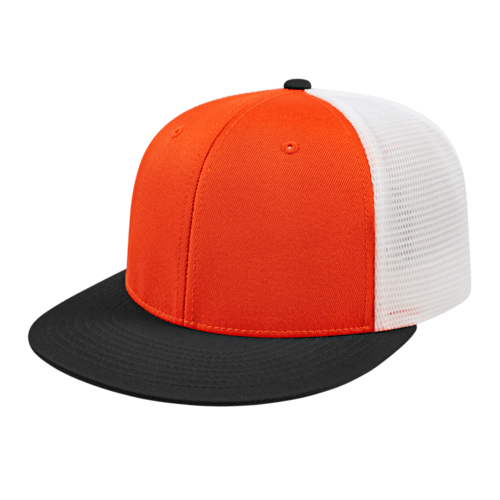 Cap America i8501 Flexfit® Performance Trucker Mesh Back Cap Unisex Accessories Hats & Caps