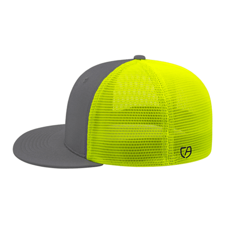 Cap America i8501 Flexfit® Performance Trucker Mesh Back Cap Unisex Accessories Hats & Caps