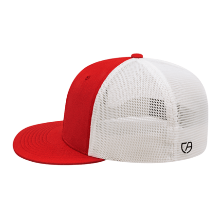 Cap America i8501 Flexfit® Performance Trucker Mesh Back Cap Unisex Accessories Hats & Caps