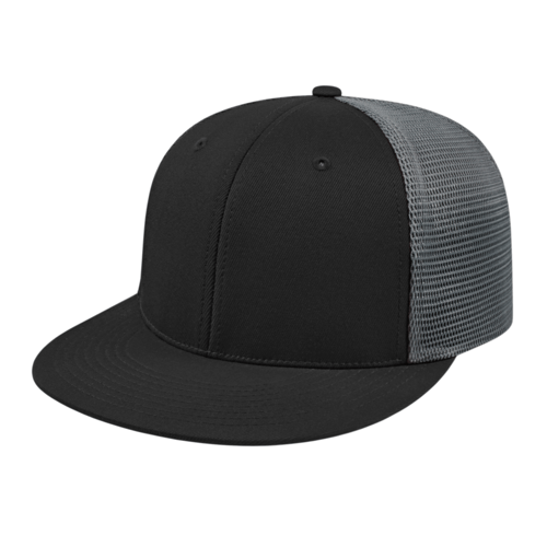 Cap America i8501 Flexfit® Performance Trucker Mesh Back Cap Unisex Accessories Hats & Caps