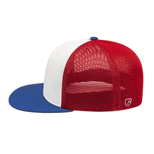 Cap America i8501 Flexfit® Performance Trucker Mesh Back Cap Unisex Accessories Hats & Caps