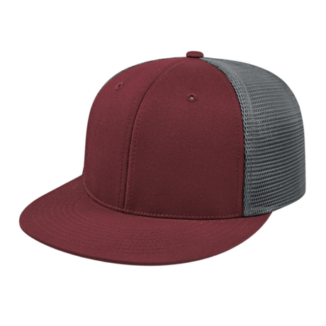 Cap America i8501 Flexfit® Performance Trucker Mesh Back Cap Unisex Accessories Hats & Caps