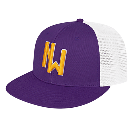 Cap America i8501 Flexfit® Performance Trucker Mesh Back Cap Unisex Accessories Hats & Caps