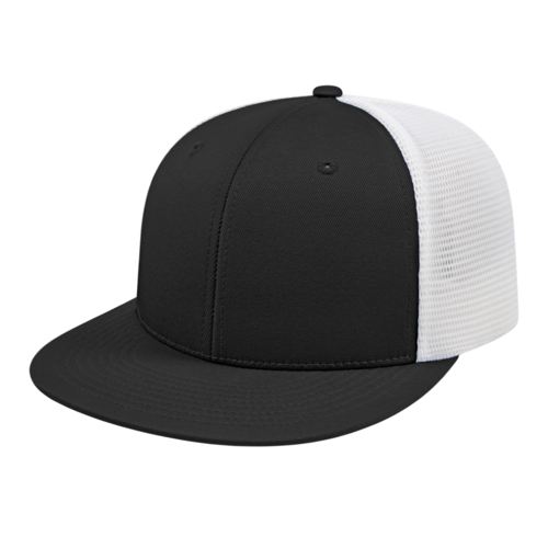 Cap America i8501 Flexfit® Performance Trucker Mesh Back Cap Unisex Accessories Hats & Caps