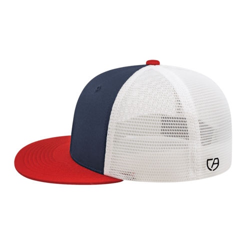 Cap America i8501 Flexfit® Performance Trucker Mesh Back Cap Unisex Accessories Hats & Caps