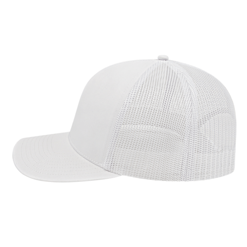Cap America i3038 Poly / Cotton Trucker Mesh Back Cap Unisex Accessories Hats & Caps