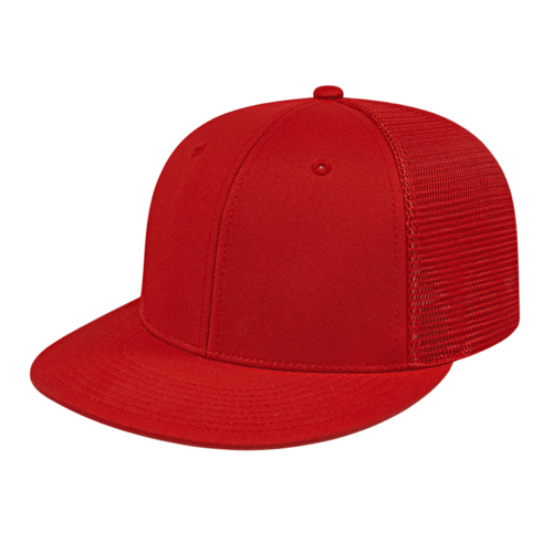 Cap America i8501 Flexfit® Performance Trucker Mesh Back Cap Unisex Accessories Hats & Caps