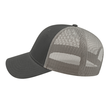 Cap America i3115 Low Profile Trucker Mesh Back Cap Unisex Accessories Hats & Caps
